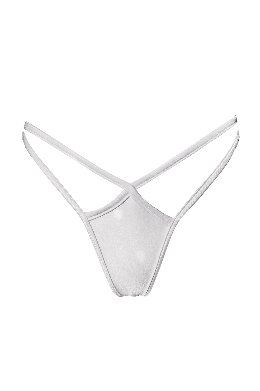 Mini thong double straps panty / DOUBLE STRING WHITE