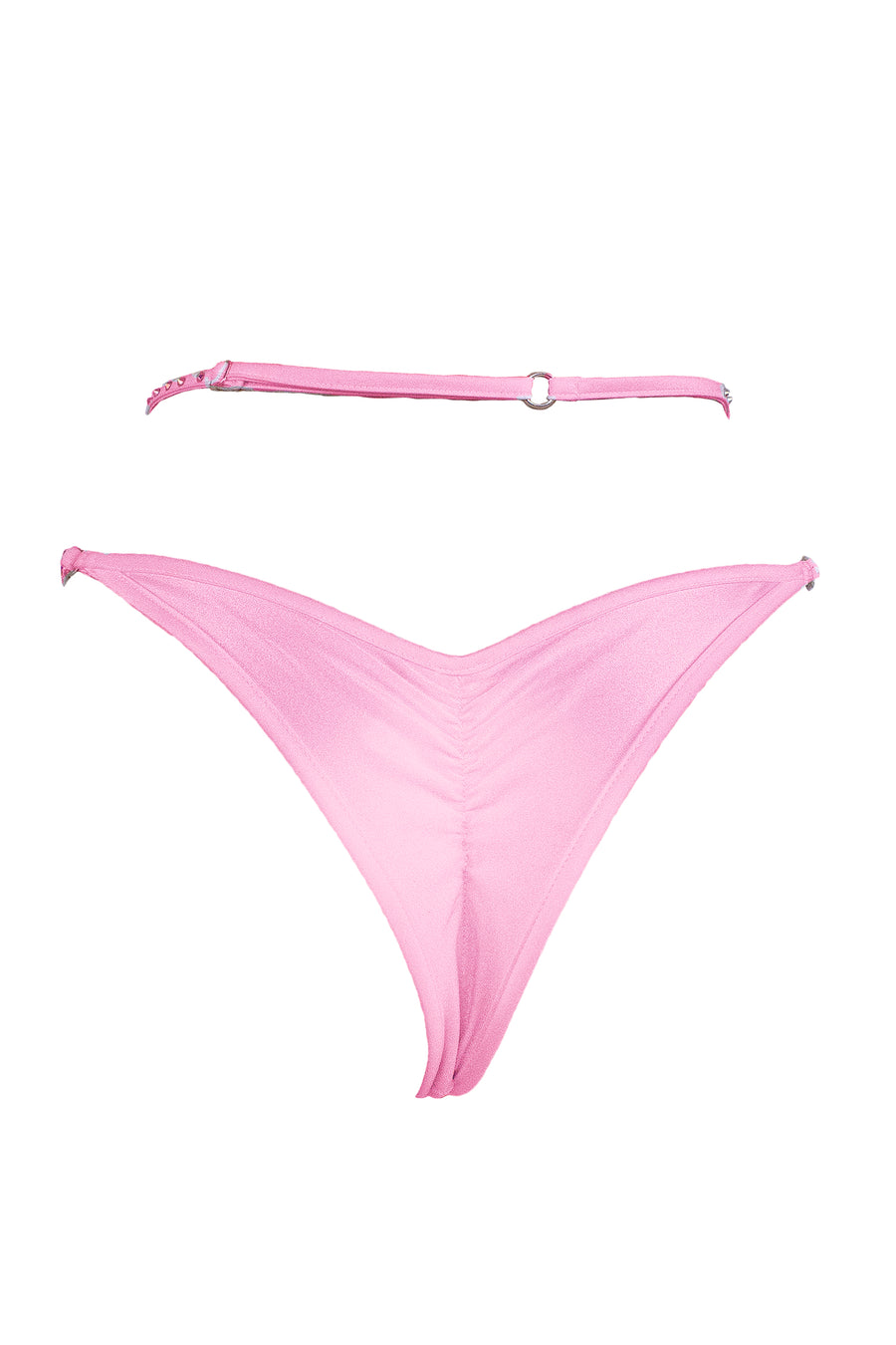 Mini thong Cage crystals Bottom / ÉTOILE BABY PINK