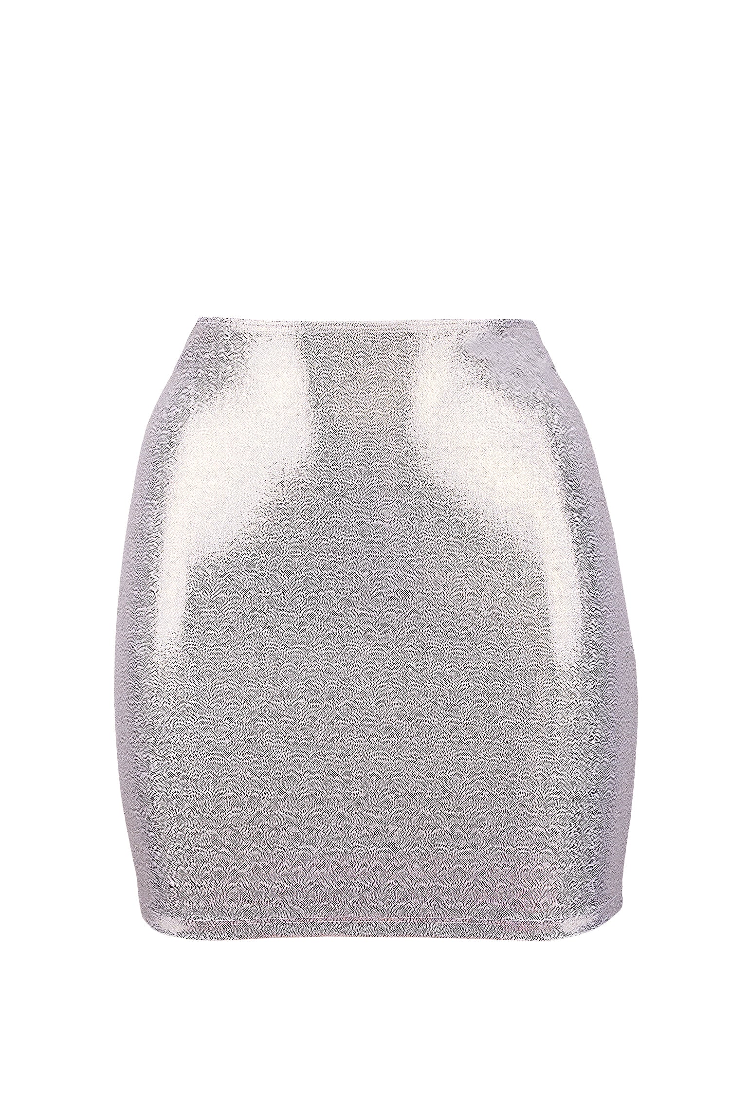 Mini skirt Holographic party  /WHITE GOLD HOLO,SKIRTS & PANTS - EXES LINGERIE