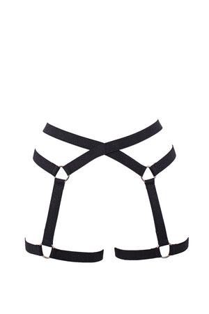 Woman Harness Elastic / PoleDance & Festivals Accessories / Black