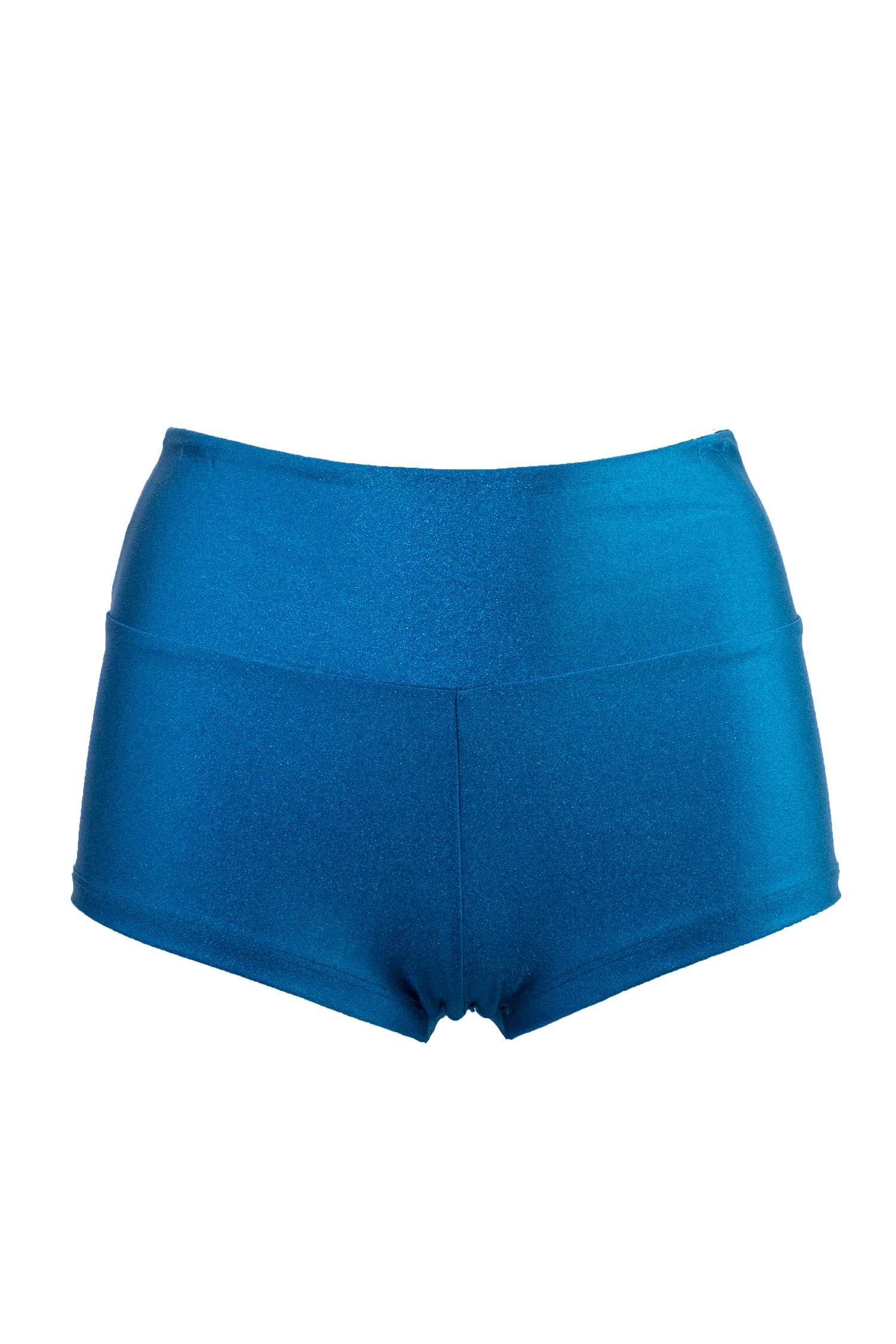 Athletic Shorts Scrunch Butt / HIGH WAISTED SHORTS RUCHED BACK / TEAL