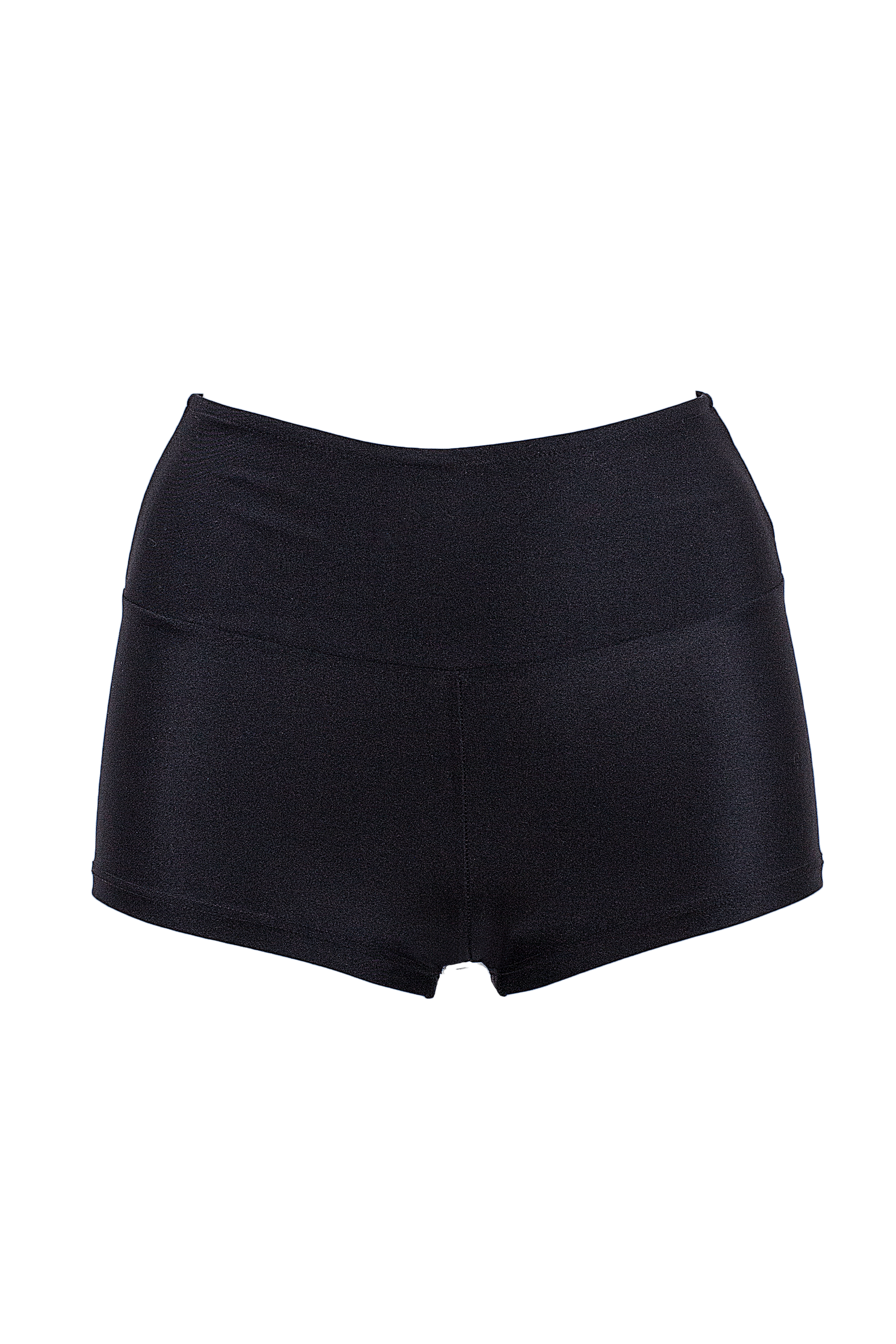 Athletic Shorts Scrunch Butt / SHORT RUCHED BACK / Black - EXES LINGERIE