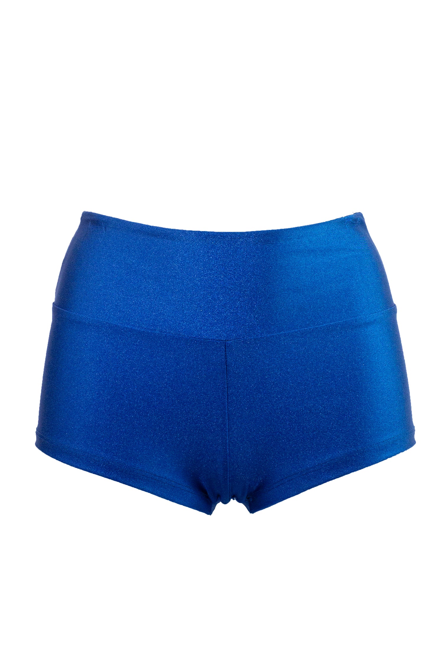 Athletic Shorts Scrunch Butt / HIGH WAISTED SHORTS RUCHED BACK / ROYAL BLUE