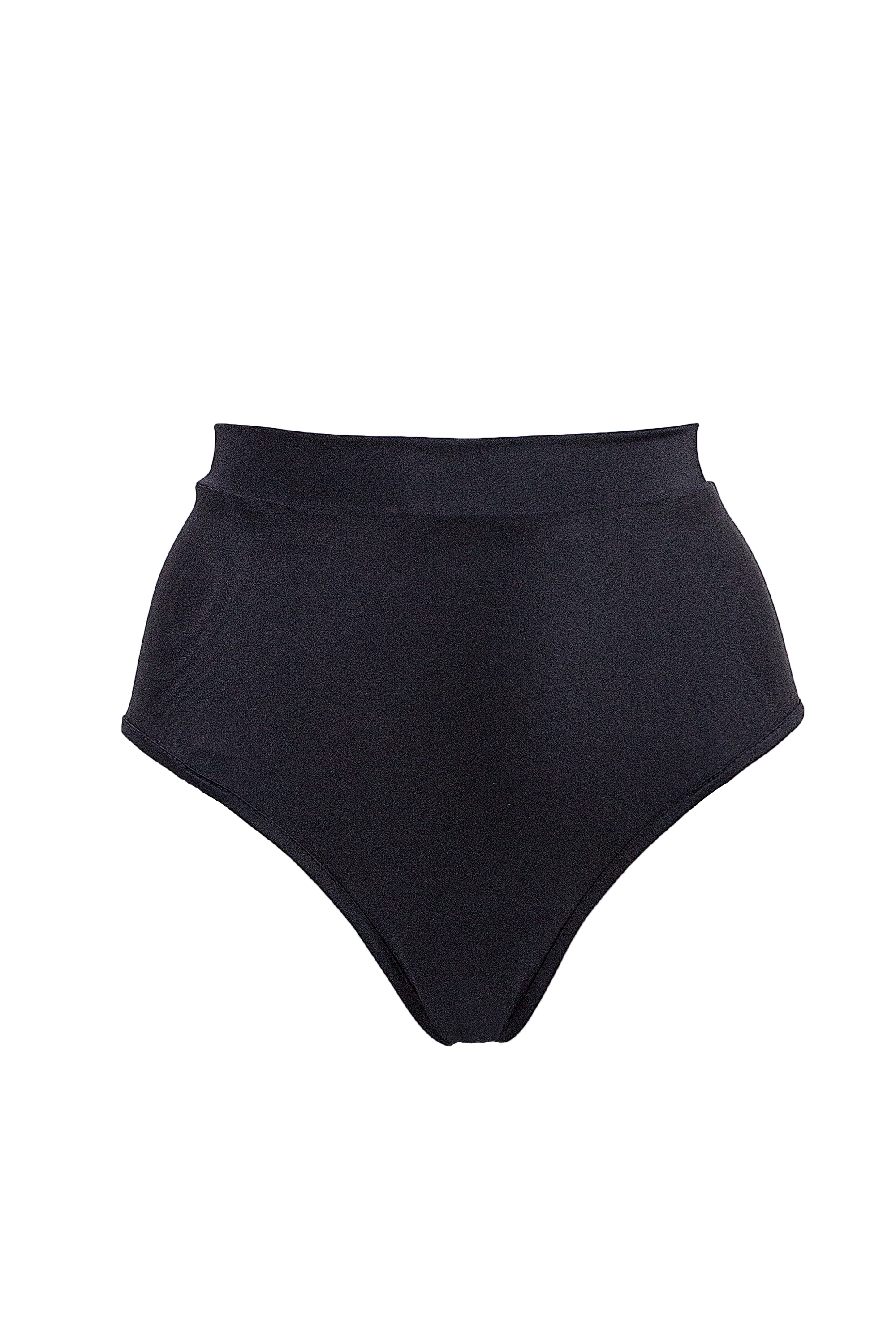 High waisted Polewear Bottom / HW BASIC BLACK - EXES LINGERIE