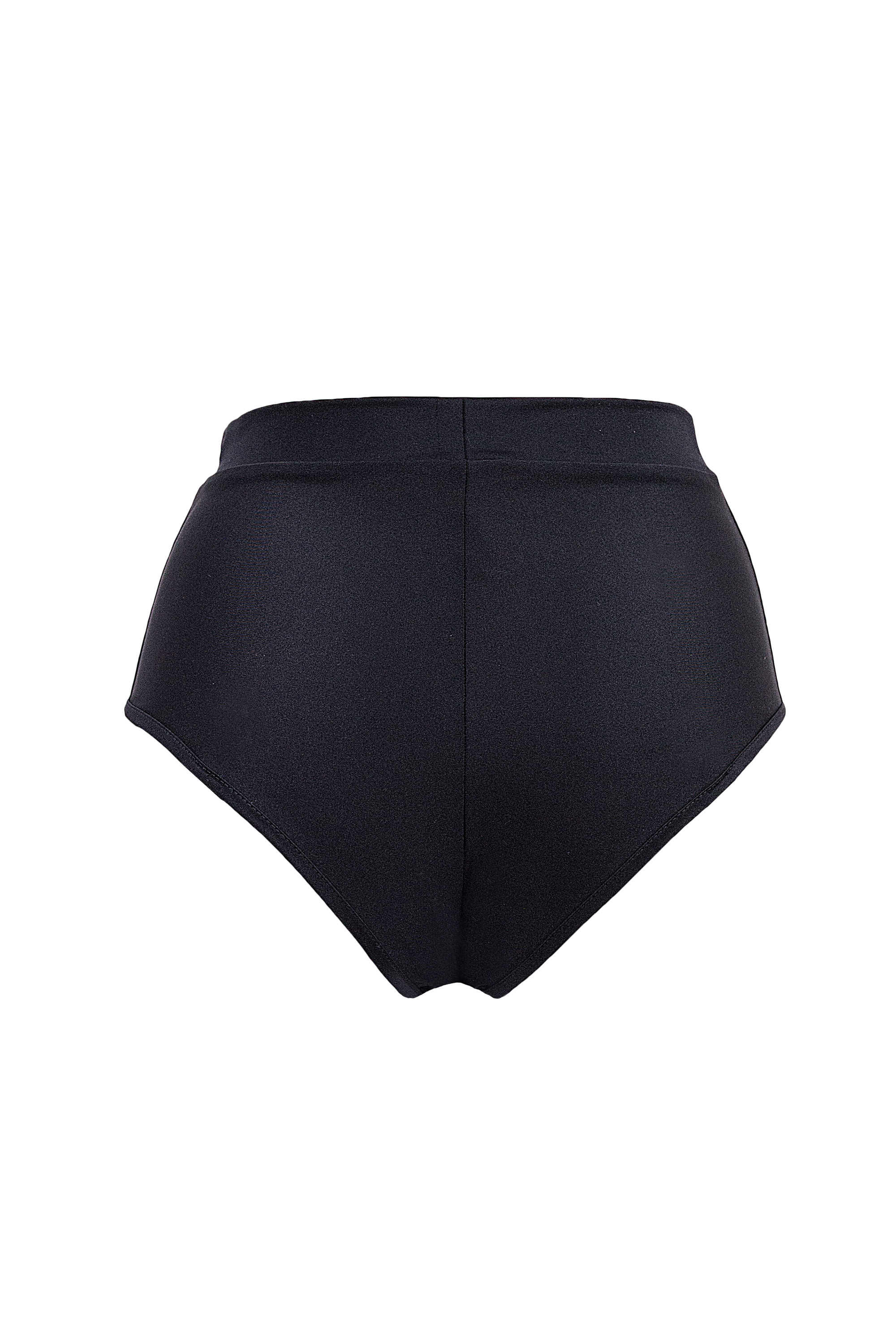 High waisted Polewear Bottom / HW BASIC BLACK - EXES LINGERIE