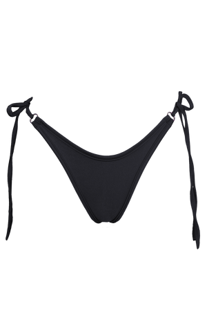 RINGO Cheeky Bikini Bottom / BLACK - EXES LINGERIE